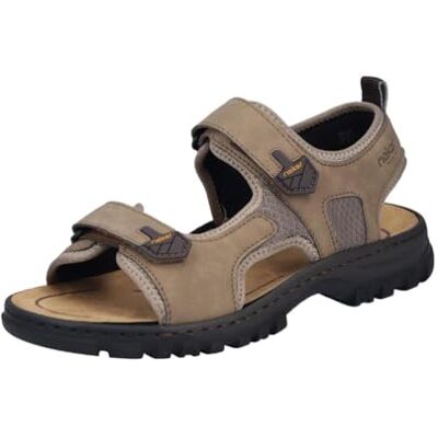 Rieker Sandales de trekking pour homme, beige, 45 EU - Publicité Rieker Sandales de trekking pour homme, beige, 45 EU - Publicité