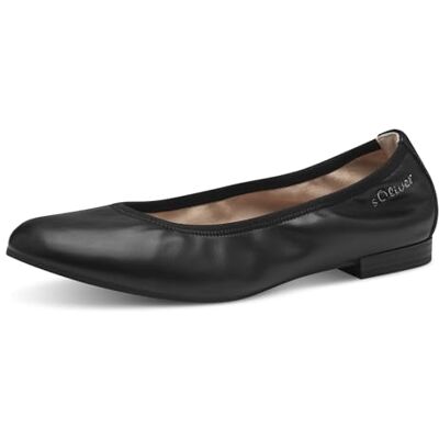 s.Oliver Femme Ballerines, Noir, 38 EU - Publicité s.Oliver Femme Ballerines, Noir, 38 EU - Publicité
