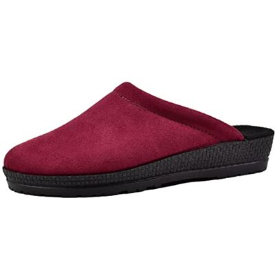 Rohde Chaussons Femme Neustadt-D 4270, Pointure:42 EU, La Couleur:Rouge - Publicité Rohde Chaussons Femme Neustadt-D 4270, Pointure:42 EU, La Couleur:Rouge - Publicité