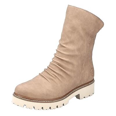 Rieker Bottes courtes Z5772 pour femme, beige, 42 EU - Publicité Rieker Bottes courtes Z5772 pour femme, beige, 42 EU - Publicité