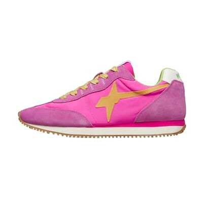 w6yz Zapatillas Samoa-UNI., Rosa/Amarillo, 37, Unisex - Publicité w6yz Zapatillas Samoa-UNI., Rosa/Amarillo, 37, Unisex - Publicité