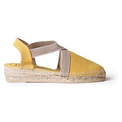 TONI PONS Espadrille pour Femme en Tissu de Coton Verdi-V Jaune, 40 EU - Publicité TONI PONS Espadrille pour Femme en Tissu de Coton Verdi-V Jaune, 40 EU - Publicité