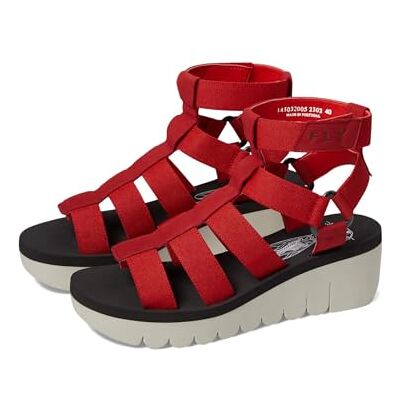 Fly London Women's Yufi032fly Sandal, Lipstick Red Red, 40 EU - Publicité Fly London Women's Yufi032fly Sandal, Lipstick Red Red, 40 EU - Publicité