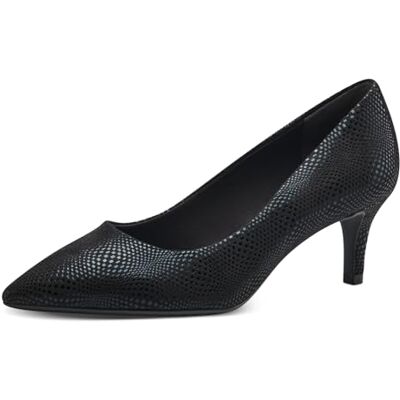 Tamaris Damen , Escarpins, Black Struct., - Publicité Tamaris Damen , Escarpins, Black Struct., - Publicité