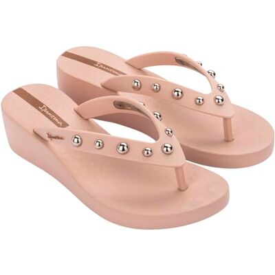 Ipanema Plat Glam Fem, Sandales compensées Femme, Beige, doré, 41/42 EU - Publicité Ipanema Plat Glam Fem, Sandales compensées Femme, Beige, doré, 41/42 EU - Publicité
