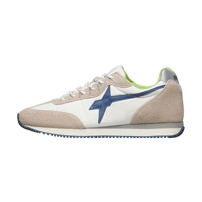w6yz Homme Samoa-uni. Plat Oxford, Grey White Azure, 45 EU - Publicité w6yz Homme Samoa-uni. Plat Oxford, Grey White Azure, 45 EU - Publicité