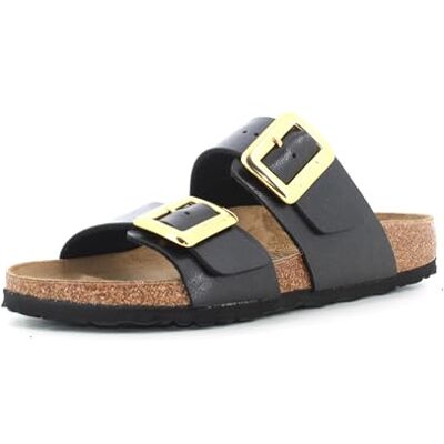 Sandalo donna Birkenstock Sydeny Cushion buckle nero DS25BI03 39 - Publicité Sandalo donna Birkenstock Sydeny Cushion buckle nero DS25BI03 39 - Publicité