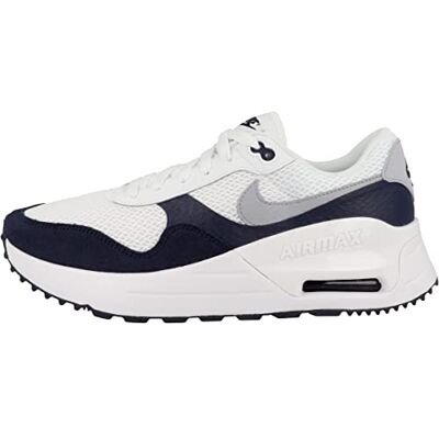 Nike Baskets Air Max Systm pour homme, Blanc/gris loup, 41 EU - Publicité Nike Baskets Air Max Systm pour homme, Blanc/gris loup, 41 EU - Publicité