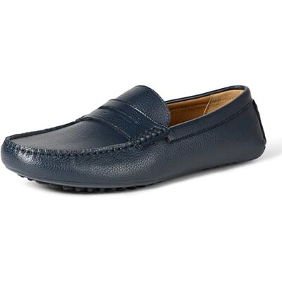 Amazon Essentials Mocassins de Conduite pour Homme, Cuir synthétique, Bleu Marine, 12 - Publicité Amazon Essentials Mocassins de Conduite pour Homme, Cuir synthétique, Bleu Marine, 12 - Publicité