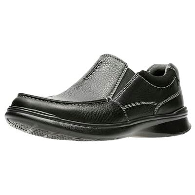 Clarks Homme Cotrell Free Mocassin, Black Oily Leather, 43 EU Large - Publicité Clarks Homme Cotrell Free Mocassin, Black Oily Leather, 43 EU Large - Publicité