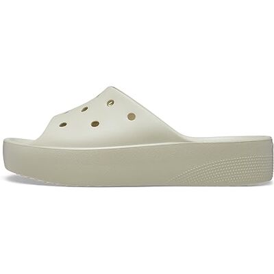 Crocs Classic Platform Slide 37-38 EU Bone - Publicité Crocs Classic Platform Slide 37-38 EU Bone - Publicité