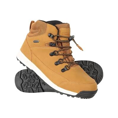 Mountain Warehouse Bottes imperméables Redwood pour Enfant Facile à Lacer, rembourrées Dessus en synthétique et en Maille Semelle intérieure rembourrées Marron 36 - Publicité Mountain Warehouse Bottes imperméables Redwood pour Enfant Facile à Lacer, rembourrées Dessus en synthétique et en Maille Semelle intérieure rembourrées Marron 36 - Publicité