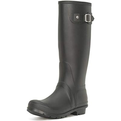 Polar Femmes Tall Boue Boucle Promener Le Chien Neige Pluie Imperméable Wellington Boot Noir UK5/EU38 BL0290 - Publicité Polar Femmes Tall Boue Boucle Promener Le Chien Neige Pluie Imperméable Wellington Boot Noir UK5/EU38 BL0290 - Publicité