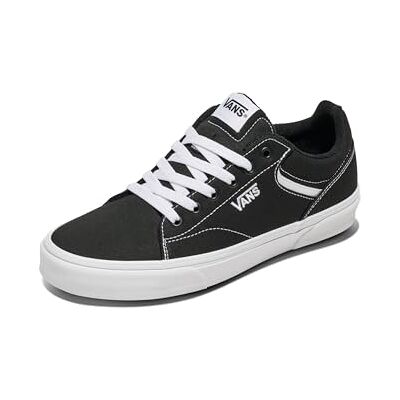 Vans Seldan, Sneaker Homme, Noir ((Canvas) Black/White), 44 EU - Publicité Vans Seldan, Sneaker Homme, Noir ((Canvas) Black/White), 44 EU - Publicité