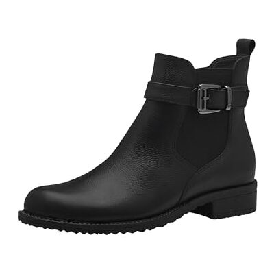 Tamaris Bottines Chelsea pour femme, Noir, 37 EU - Publicité Tamaris Bottines Chelsea pour femme, Noir, 37 EU - Publicité