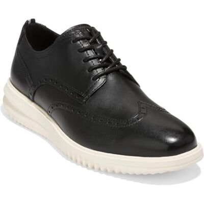 Cole Haan Homme Grand+ Wingtip Oxford Tissu, Noir/Ivoire, 44 EU - Publicité Cole Haan Homme Grand+ Wingtip Oxford Tissu, Noir/Ivoire, 44 EU - Publicité