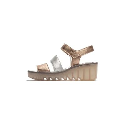 Fly London Women's BEXY575FLY Sandal, Sahara/silver/sahara, 37 - Publicité Fly London Women's BEXY575FLY Sandal, Sahara/silver/sahara, 37 - Publicité