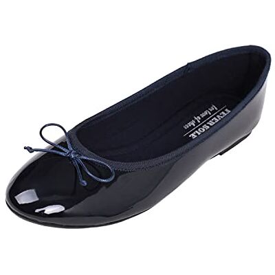 Feversole Women's Macaroon Colorful Memory Foam Cushion Patent Ballet Flat,Mémoire coloré Macaron Coussin en Mousse de Femmes Ballet de Brevets Plat - Publicité Feversole Women's Macaroon Colorful Memory Foam Cushion Patent Ballet Flat,Mémoire coloré Macaron Coussin en Mousse de Femmes Ballet de Brevets Plat - Publicité