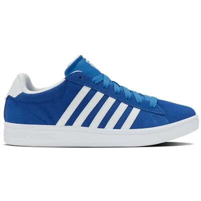 K-Swiss Court Tiebrk II SDE Baskets pour Homme Bleu Taille 46 EU, Bleu, 46 EU - Publicité K-Swiss Court Tiebrk II SDE Baskets pour Homme Bleu Taille 46 EU, Bleu, 46 EU - Publicité