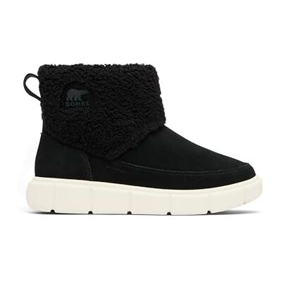 Sorel Bottes à enfiler en WP confortables Explorer III, confort confiant, chic urbain, chaleur semblable à celle d'une pantoufle, daim imperméable, peau lainée, cousses en caoutchouc Femmes - Publicité Sorel Bottes à enfiler en WP confortables Explorer III, confort confiant, chic urbain, chaleur semblable à celle d'une pantoufle, daim imperméable, peau lainée, cousses en caoutchouc Femmes - Publicité
