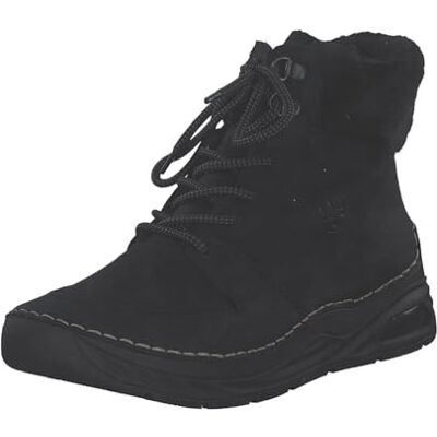Rieker 44555 Bottes à lacets pour femme Noir Taille 41 EU, Noir, 41 EU - Publicité Rieker 44555 Bottes à lacets pour femme Noir Taille 41 EU, Noir, 41 EU - Publicité
