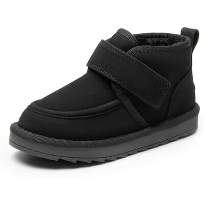 DREAM PAIRS Kids Bottes de Neige pour Enfants Confortable Bottes de Hiver Classique Bottine de Cheville Chaud Tapis Douillet pour Enfant FuzzyGo,Size 31,Noir,SDSB2407K - Publicité DREAM PAIRS Kids Bottes de Neige pour Enfants Confortable Bottes de Hiver Classique Bottine de Cheville Chaud Tapis Douillet pour Enfant FuzzyGo,Size 31,Noir,SDSB2407K - Publicité