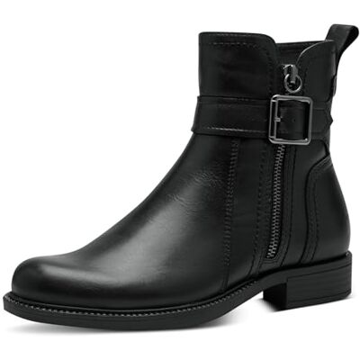 Tamaris Femme Damen Bottine, Noir, 38 EU - Publicité Tamaris Femme Damen Bottine, Noir, 38 EU - Publicité
