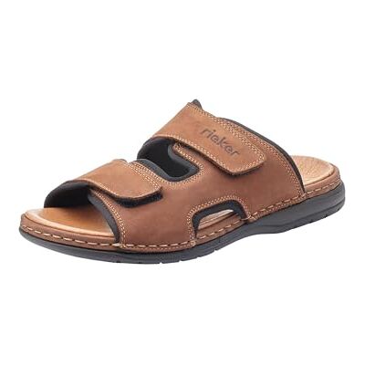 Rieker 25559, Mules Homme, Marron (Marrone/Schwarz), 45 EU - Publicité Rieker 25559, Mules Homme, Marron (Marrone/Schwarz), 45 EU - Publicité