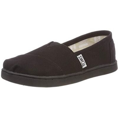 TOMS Mixte Enfant Alpargata Core Loafers-shoes, Noir, 35 EU - Publicité TOMS Mixte Enfant Alpargata Core Loafers-shoes, Noir, 35 EU - Publicité
