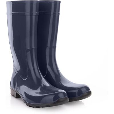 Lemigo Bottes en Caoutchouc pour Dames Imperméables Hautes Bottes de Pluie Ilse (Bleu marine, Système Taille Chaussures EU, Adulte, Numérique, Moyen, 41) - Publicité Lemigo Bottes en Caoutchouc pour Dames Imperméables Hautes Bottes de Pluie Ilse (Bleu marine, Système Taille Chaussures EU, Adulte, Numérique, Moyen, 41) - Publicité
