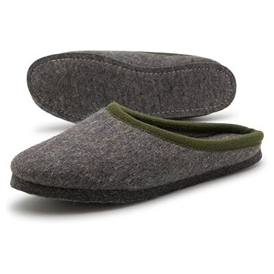 Pantoffelmann Chaussons en feutre bio 100 % laine I Gris I Taille 45 I Pantoufles respirants & confortables avec semelle épaisse en feutre I Chaussures élégants & chauds pour femmes & hommes - Publicité Pantoffelmann Chaussons en feutre bio 100 % laine I Gris I Taille 45 I Pantoufles respirants & confortables avec semelle épaisse en feutre I Chaussures élégants & chauds pour femmes & hommes - Publicité