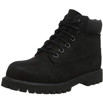 Timberland 6 in Premium Waterproof, Bottes & Bottines Classiques Mixte Enfant, Noir (Black Nubuck), 35.5 EU - Publicité Timberland 6 in Premium Waterproof, Bottes & Bottines Classiques Mixte Enfant, Noir (Black Nubuck), 35.5 EU - Publicité