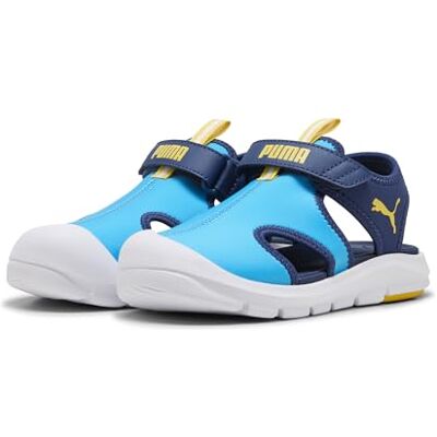 Puma Fun Racer Sandal V PS Slide, Speed Blue-PELÉ Yellow, 21 EU - Publicité Puma Fun Racer Sandal V PS Slide, Speed Blue-PELÉ Yellow, 21 EU - Publicité