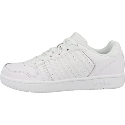 K-Swiss Court Palissades Baskets pour femme, Blanc/gris Taille 39 EU - Publicité K-Swiss Court Palissades Baskets pour femme, Blanc/gris Taille 39 EU - Publicité