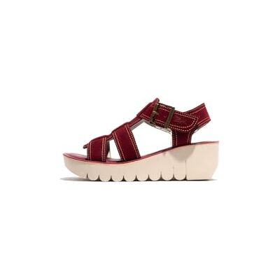 Fly London Femme Sandal, Berry, 36 EU - Publicité Fly London Femme Sandal, Berry, 36 EU - Publicité