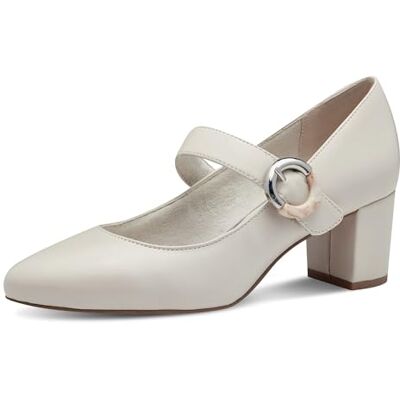 MARCO TOZZI Femme Damen Pumps Escarpins, crème, 36 EU - Publicité MARCO TOZZI Femme Damen Pumps Escarpins, crème, 36 EU - Publicité