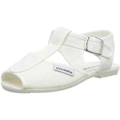 Superga Mixte Enfant Salomés, Blanc (White 900), 22 EU - Publicité Superga Mixte Enfant Salomés, Blanc (White 900), 22 EU - Publicité