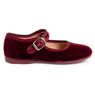 Pisamonas Chaussures Babies Fille en Velours Fermeture À Boucle Taille 28 Couleur Bordeaux - Publicité Pisamonas Chaussures Babies Fille en Velours Fermeture À Boucle Taille 28 Couleur Bordeaux - Publicité