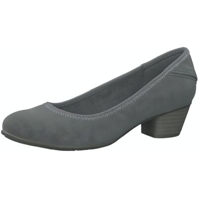s.Oliver Escarpins en Cuir synthétique pour Femme Petit Talon, Graphite, 41 EU - Publicité s.Oliver Escarpins en Cuir synthétique pour Femme Petit Talon, Graphite, 41 EU - Publicité