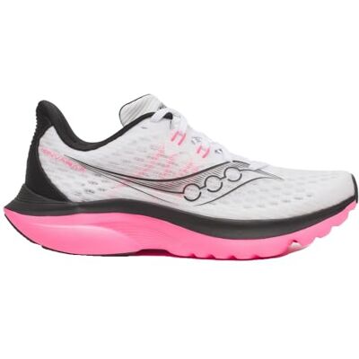 Saucony Kinvara 16 for Woman, Color White Black Size 36 EU 02 White Black 36, 02 White Black, 36 EU - Publicité Saucony Kinvara 16 for Woman, Color White Black Size 36 EU 02 White Black 36, 02 White Black, 36 EU - Publicité