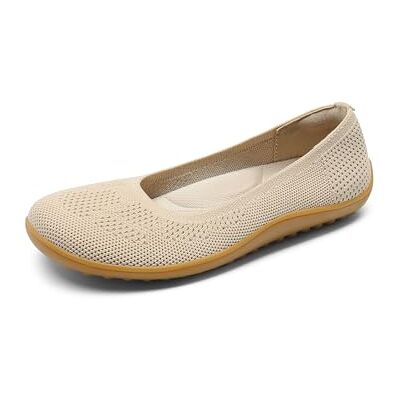 DREAM PAIRS Ballerines Femme Confortable Chaussures Plates pour Femmes Tissu Tricoté Respirant,Size 40.5,Nu,DWUMFA2509 - Publicité DREAM PAIRS Ballerines Femme Confortable Chaussures Plates pour Femmes Tissu Tricoté Respirant,Size 40.5,Nu,DWUMFA2509 - Publicité