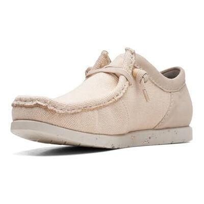 Clarks Shacrelite MOC Oxford pour Homme, Ivoire Combi, 44 EU - Publicité Clarks Shacrelite MOC Oxford pour Homme, Ivoire Combi, 44 EU - Publicité