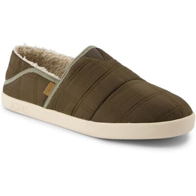 TOMS Pantoufles Camden pour homme, Cantine matelassée tissée, 39 EU - Publicité TOMS Pantoufles Camden pour homme, Cantine matelassée tissée, 39 EU - Publicité
