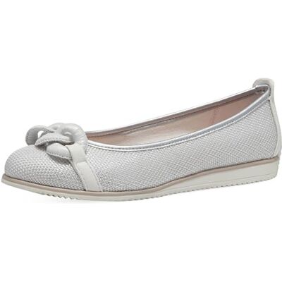 MARCO TOZZI Femme Damen Ballerinas Ballerines, Blanc, 38 EU - Publicité MARCO TOZZI Femme Damen Ballerinas Ballerines, Blanc, 38 EU - Publicité