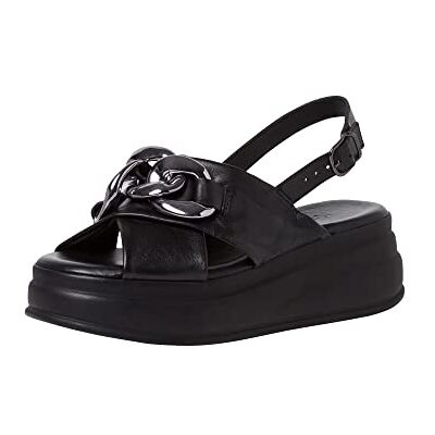 Tamaris Femme Sandales, Dame Sandales Fines,TOUCHit,Chaussure d'été,Sandale d'été,Confortable,Plate,Black,41 EU - Publicité Tamaris Femme Sandales, Dame Sandales Fines,TOUCHit,Chaussure d'été,Sandale d'été,Confortable,Plate,Black,41 EU - Publicité