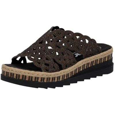 Rieker V7992 Mules pour Femme Marron 36 EU - Publicité Rieker V7992 Mules pour Femme Marron 36 EU - Publicité