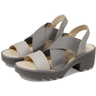 Fly London Women's TAJI502FLY Sandal, Silver, 40 - Publicité Fly London Women's TAJI502FLY Sandal, Silver, 40 - Publicité