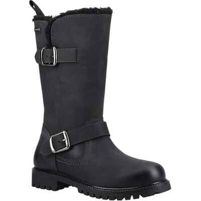 Hush Puppies Femme Winnie Botte mi-Mollet, Noir, 38 EU - Publicité Hush Puppies Femme Winnie Botte mi-Mollet, Noir, 38 EU - Publicité
