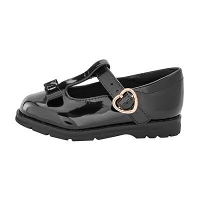 NEXT Fille Chaussures d'école Junior Style salomé à nœud Pointure Large (G), Tiges anti-rayures, Matelassées pour plus de confort, Disponibles en demi-pointures et différentes largeurs - Publicité NEXT Fille Chaussures d'école Junior Style salomé à nœud Pointure Large (G), Tiges anti-rayures, Matelassées pour plus de confort, Disponibles en demi-pointures et différentes largeurs - Publicité