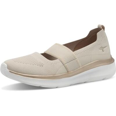Tamaris Comfort ballerines femme stretch vegan, Beige, 40 EU - Publicité Tamaris Comfort ballerines femme stretch vegan, Beige, 40 EU - Publicité